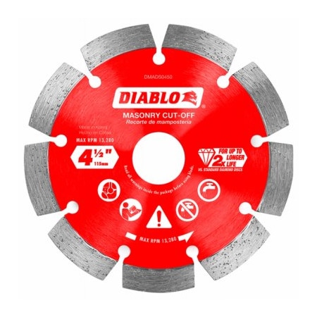 Diablo 412 Seg Cut Off Disc DMADS0450